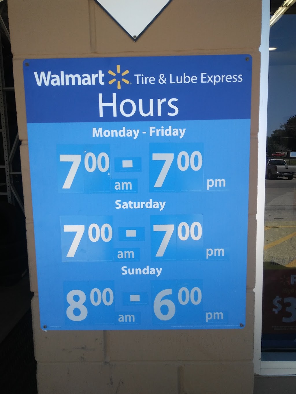 Walmart Auto Care Centers | 700 W Rogers Blvd, Skiatook, OK 74070, USA | Phone: (918) 396-3716