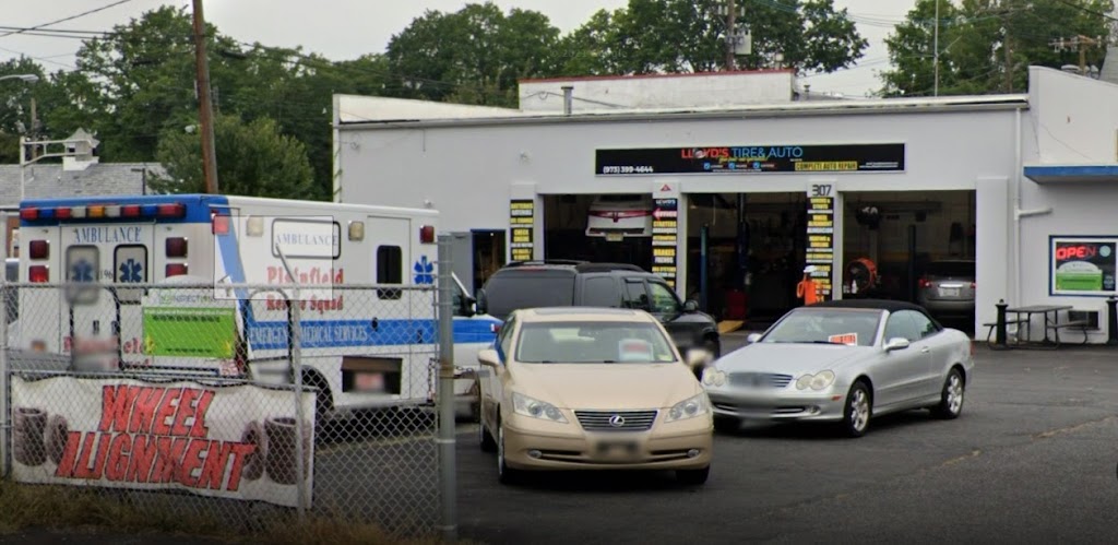 Lloyds Tire and Auto | 307 E 5th St, Plainfield, NJ 07060, USA | Phone: (973) 399-4644