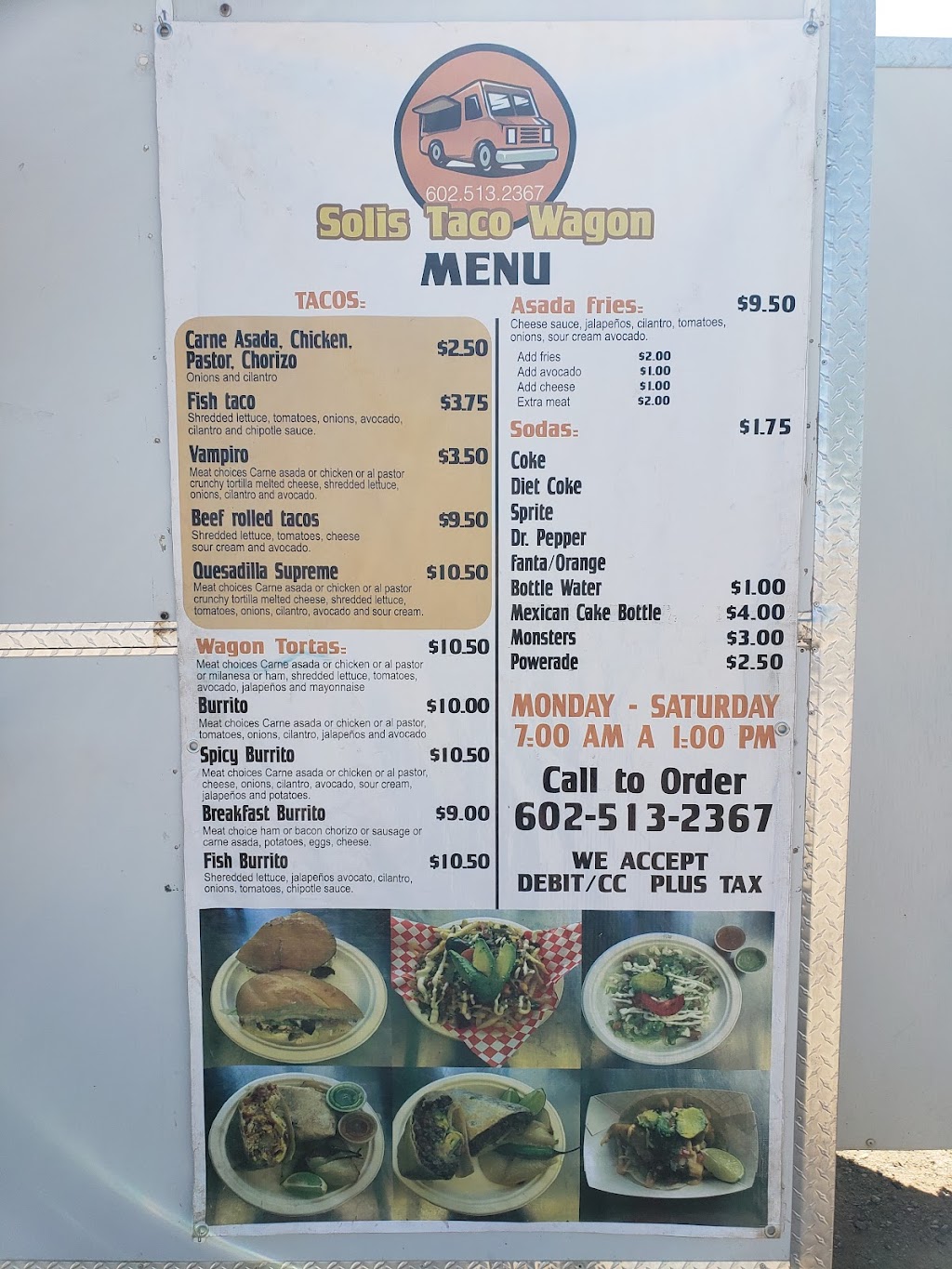 Solis Taco Wagon | 24901 N 163rd Ave, Surprise, AZ 85387, USA | Phone: (602) 513-2367