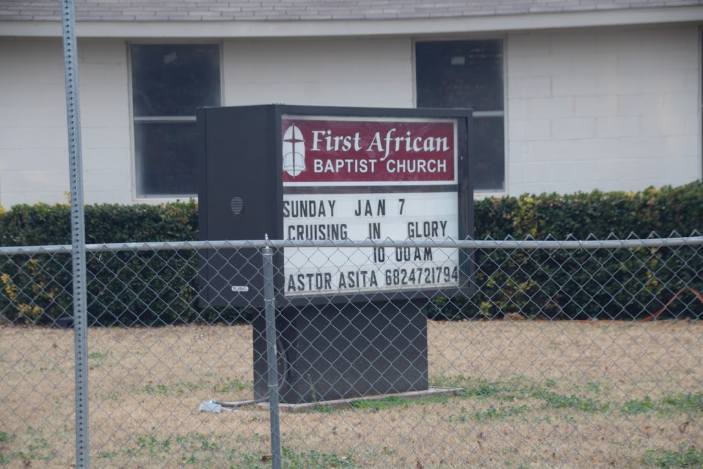 First African Baptist Church | 356 Nursery Ln, Fort Worth, TX 76114, USA | Phone: (817) 731-7400