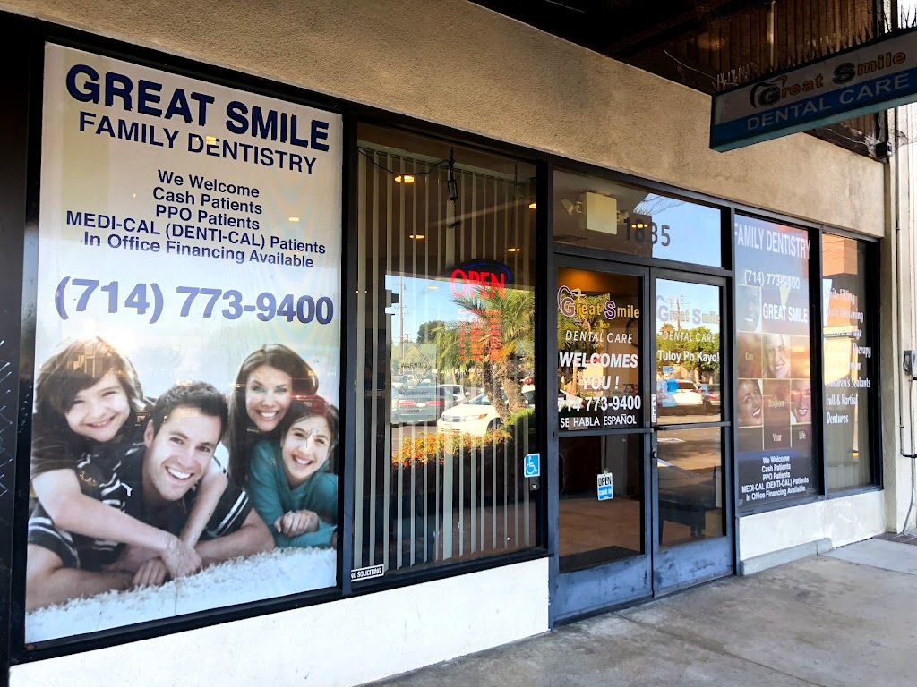 Great Smile Dental Practice | 1835 W Orangethorpe Ave, Fullerton, CA 92833, USA | Phone: (714) 747-9644