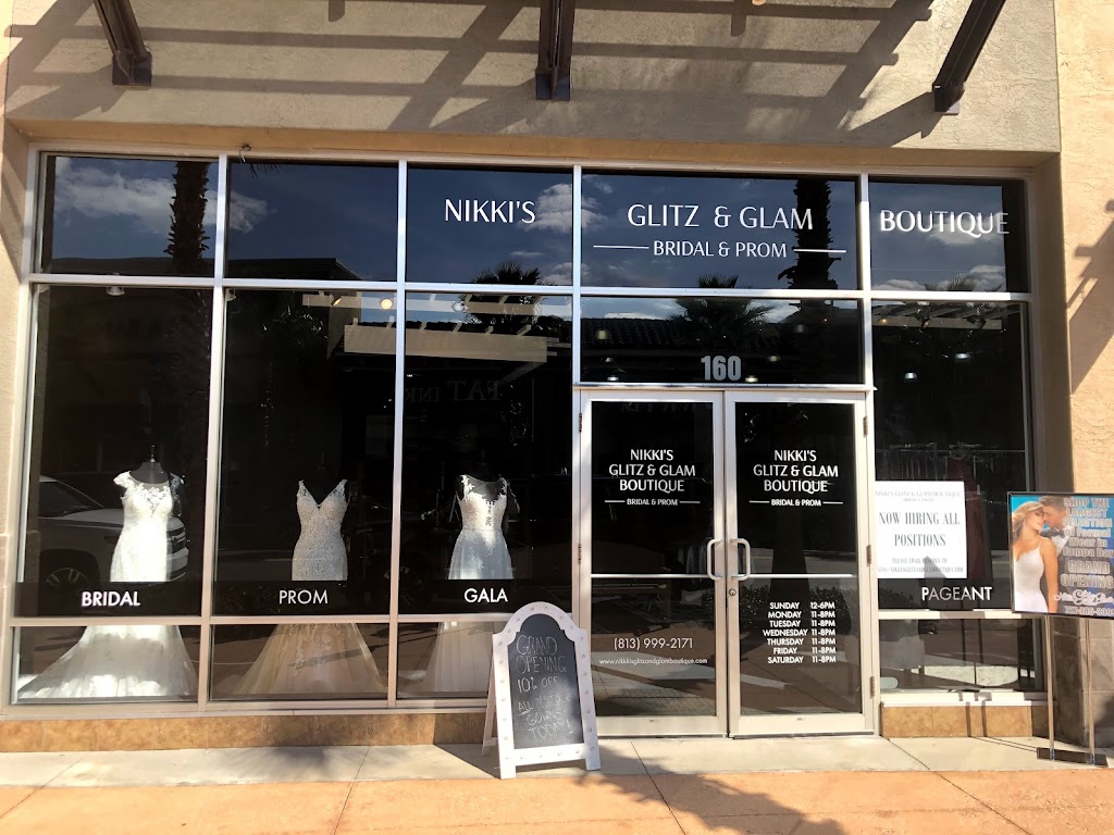 Nikkis Glitz and Glam Bridal and Prom Boutique | 28329 Paseo Drive Unit 150, Wesley Chapel, FL 33543, USA | Phone: (813) 999-2171