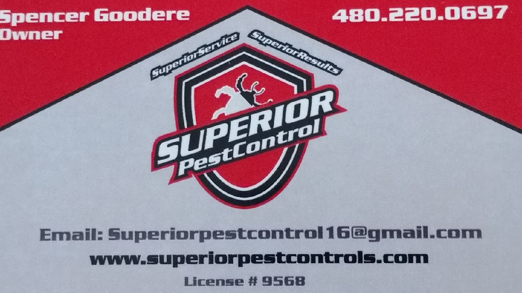 Superior Pest Control | 3668 S 186th Ln, Goodyear, AZ 85338, USA | Phone: (480) 220-0697