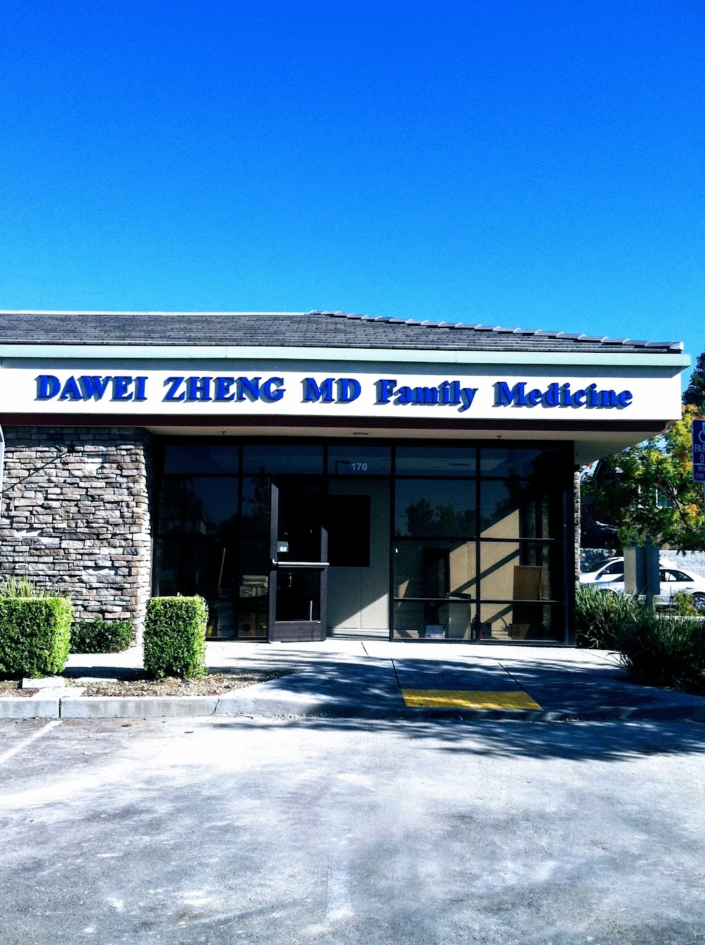 Dawei Zheng, MD, ABFM | 8701 Center Pkwy #170, Sacramento, CA 95823, USA | Phone: (916) 619-1853