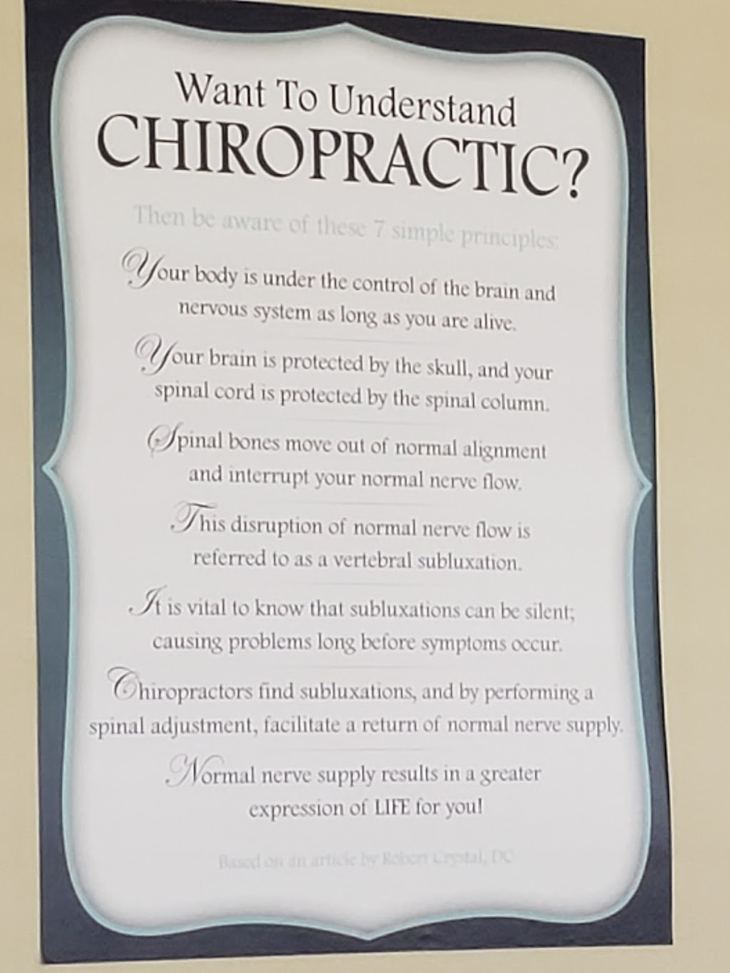 Amato Chiropractic Wellness Center | 2475 Village Dr Ste 108, Kingsland, GA 31548, USA | Phone: (912) 882-8888
