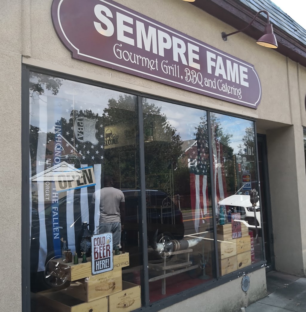 Sempre Fame Gourmet Grill and BBQ Restaurant & Catering | 374 Tulip Ave, Floral Park, NY 11001, USA | Phone: (516) 488-7900