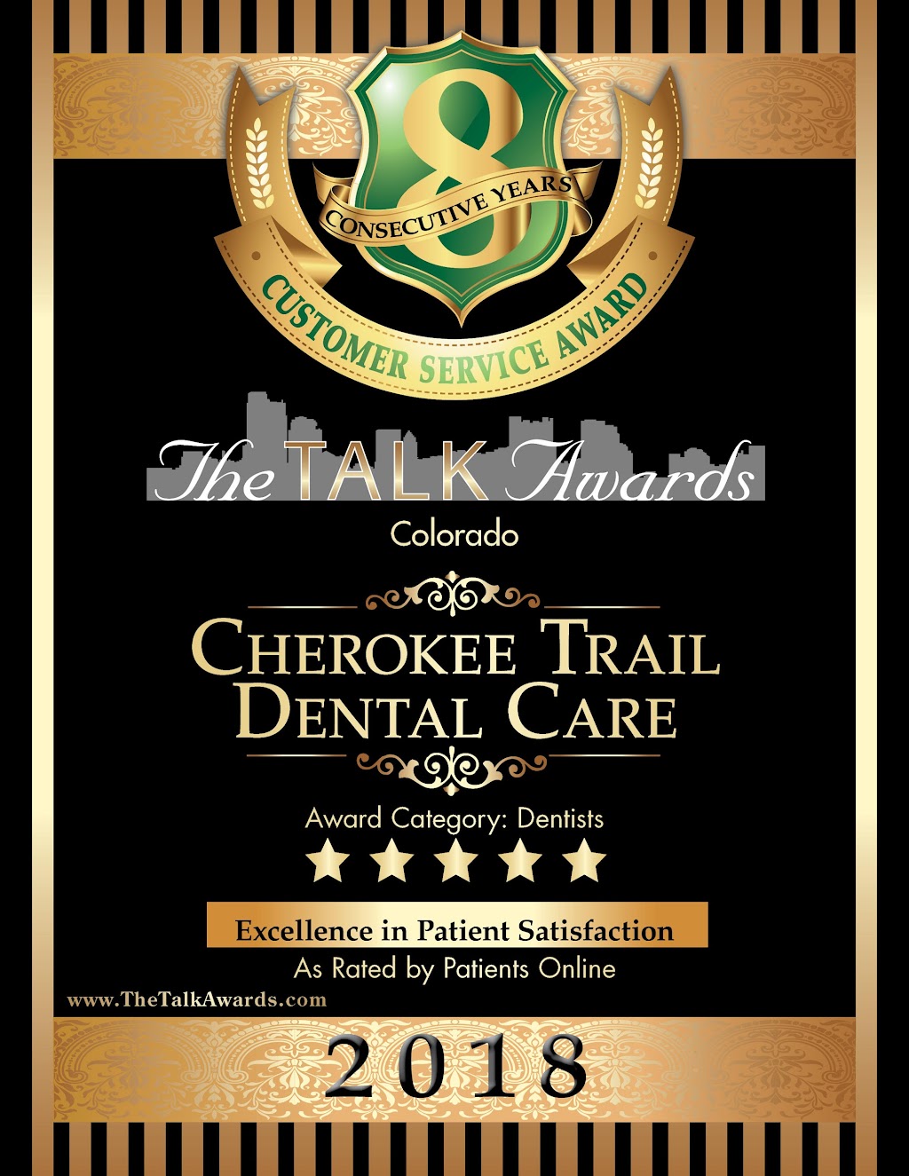 Cherokee Trail Dental Care | 24112 E Orch Rd Bldg F #09, Aurora, CO 80016, USA | Phone: (303) 824-4782