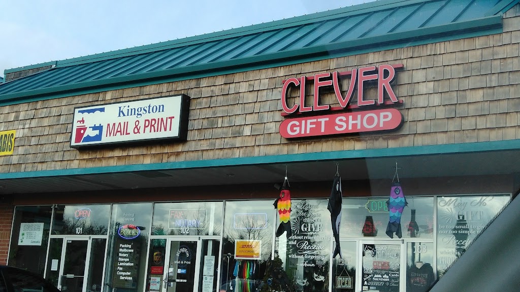 Clever Gift Shop | 8202 NE State Hwy 104 #103, Kingston, WA 98346, USA | Phone: (360) 297-6721