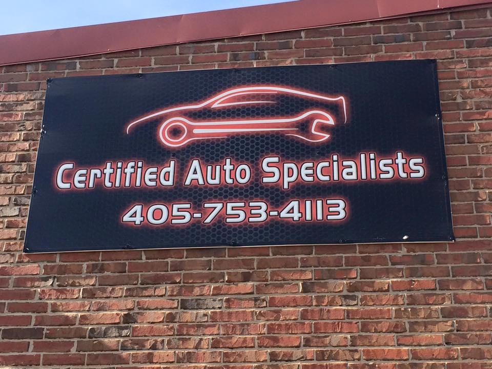 Certified Auto Specialists | 14501 N Lincoln Blvd, Edmond, OK 73013, USA | Phone: (405) 302-8695