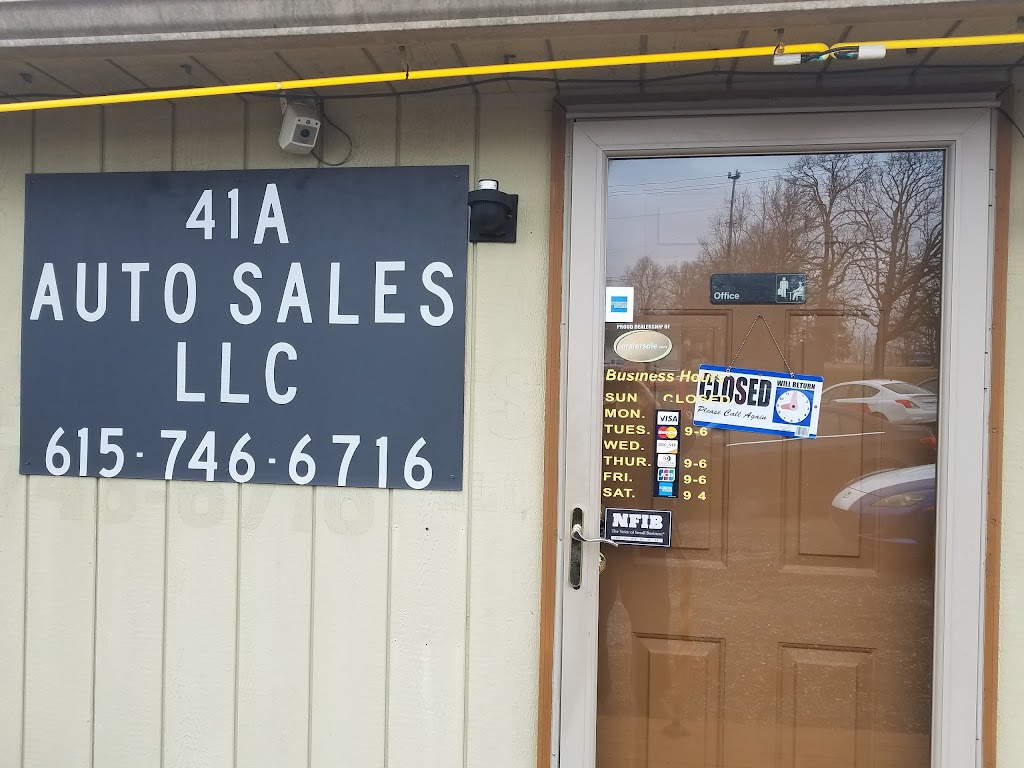 41-A Auto Sales | 5443 US-41 ALT, Joelton, TN 37080 | Phone: (615) 746-6716