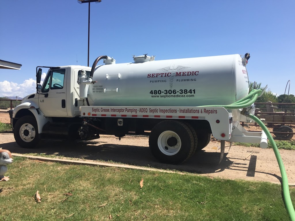 Septic Medic Pumping and Plumbing | 2919 E Tremaine Ave, Gilbert, AZ 85234, USA | Phone: (480) 306-3841