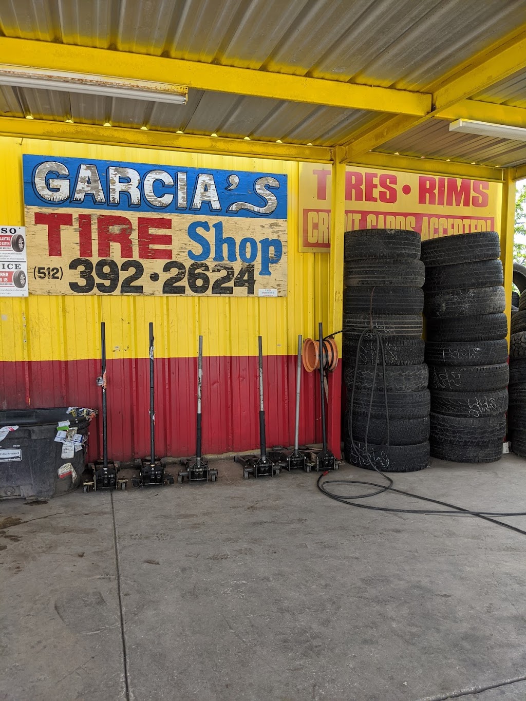 Garcias Tire Shop | 1999 Guadalupe St, San Marcos, TX 78666, USA | Phone: (512) 392-2624