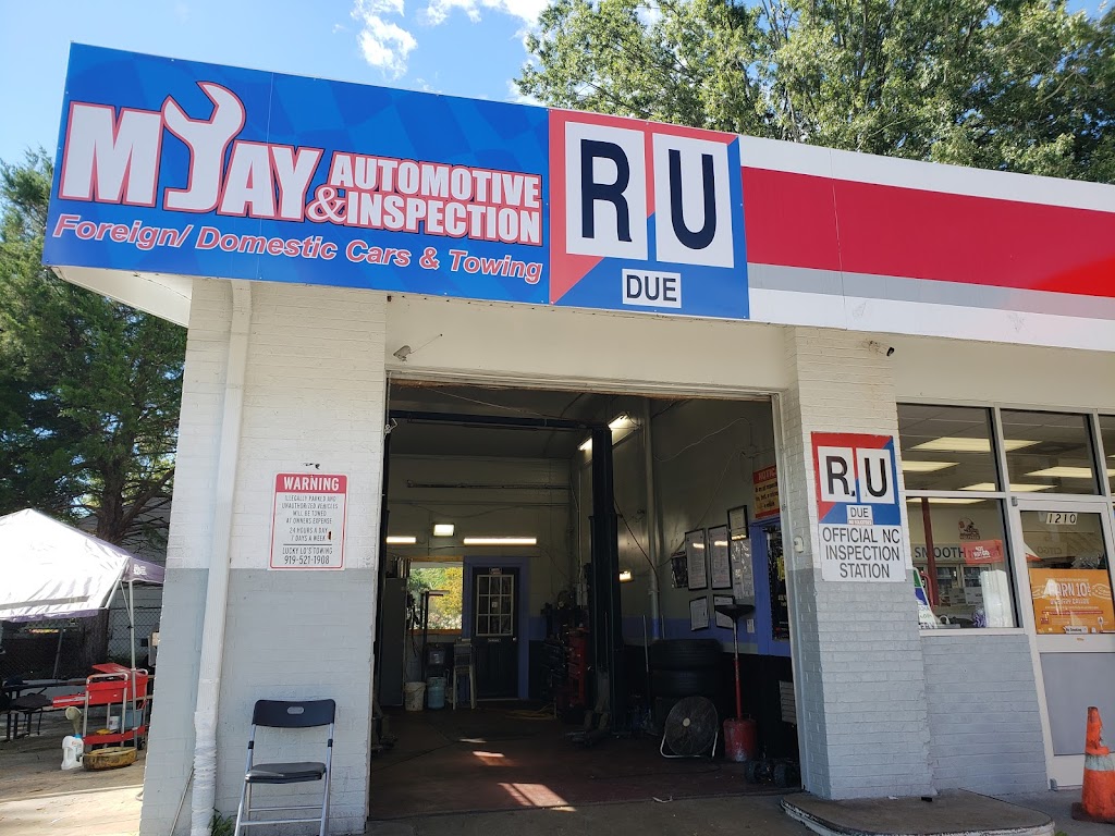 MJay Automotive & Inspection | 1210 New Bern Ave, Raleigh, NC 27610 | Phone: (919) 400-6694