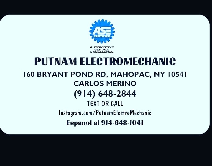 MAHOPAC ELECTROMECANICO | 160 Bryant Pond Rd, Mahopac, NY 10541, USA | Phone: (914) 648-2844