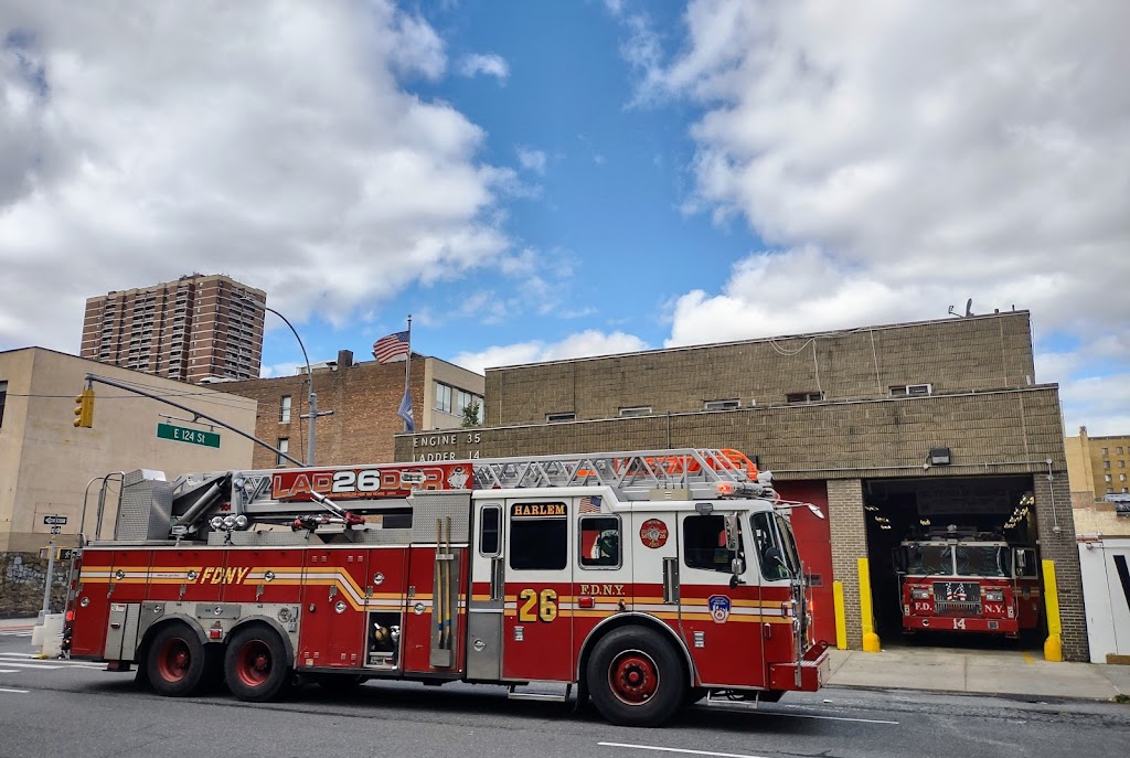 FDNY Engine 58/Ladder 26 | 1367 5th Ave, New York, NY 10029, USA | Phone: (212) 504-4115