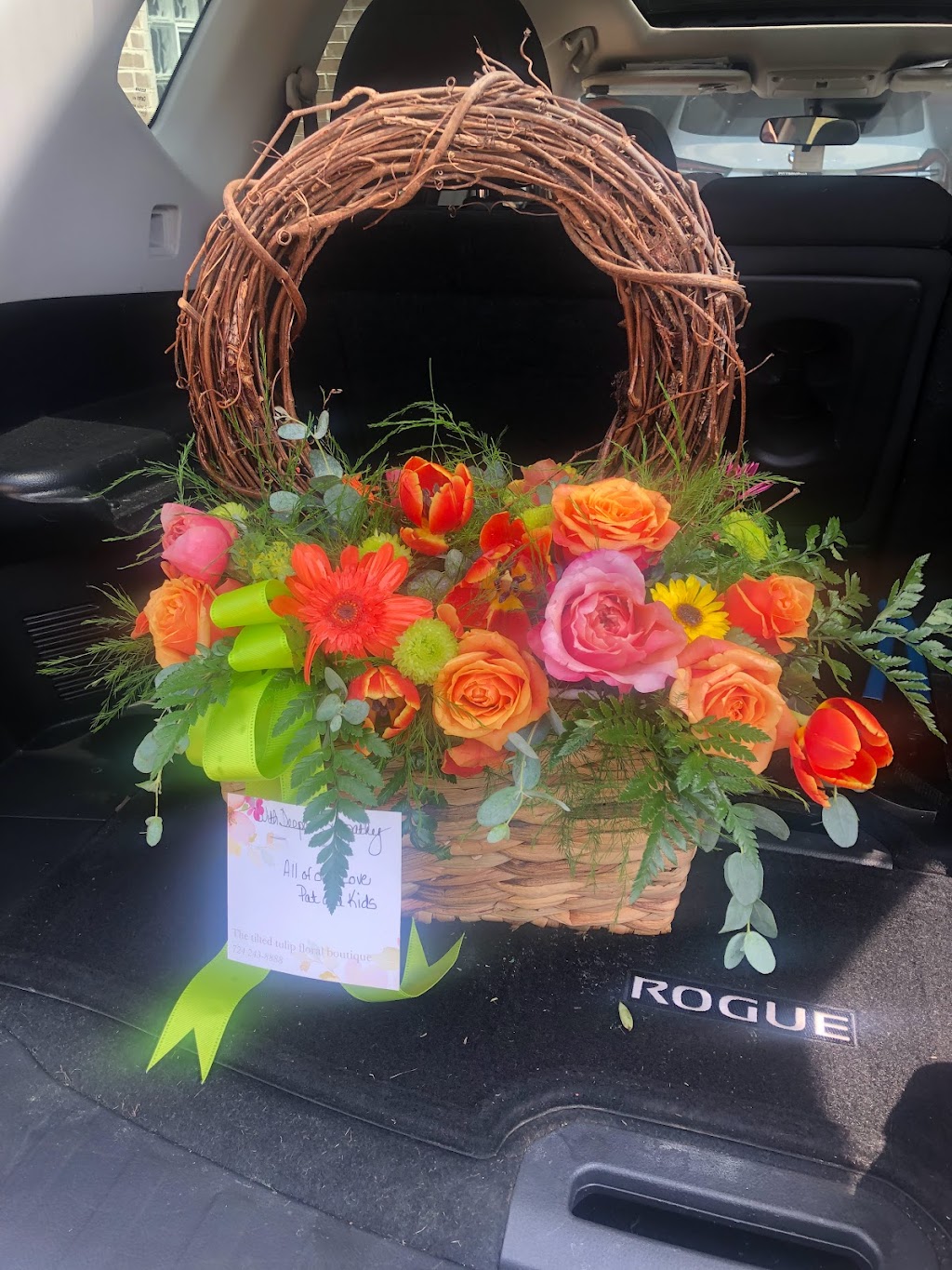 The tilted tulip floral boutique | 607 1/2 Broad Ave, Belle Vernon, PA 15012, USA | Phone: (724) 243-8888