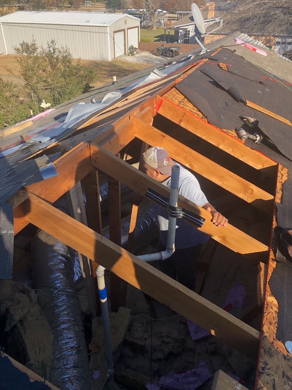 Cannon Roofings Rescue Roofer | 426 Hlavek Rd, Decatur, TX 76234, USA | Phone: (940) 627-1045