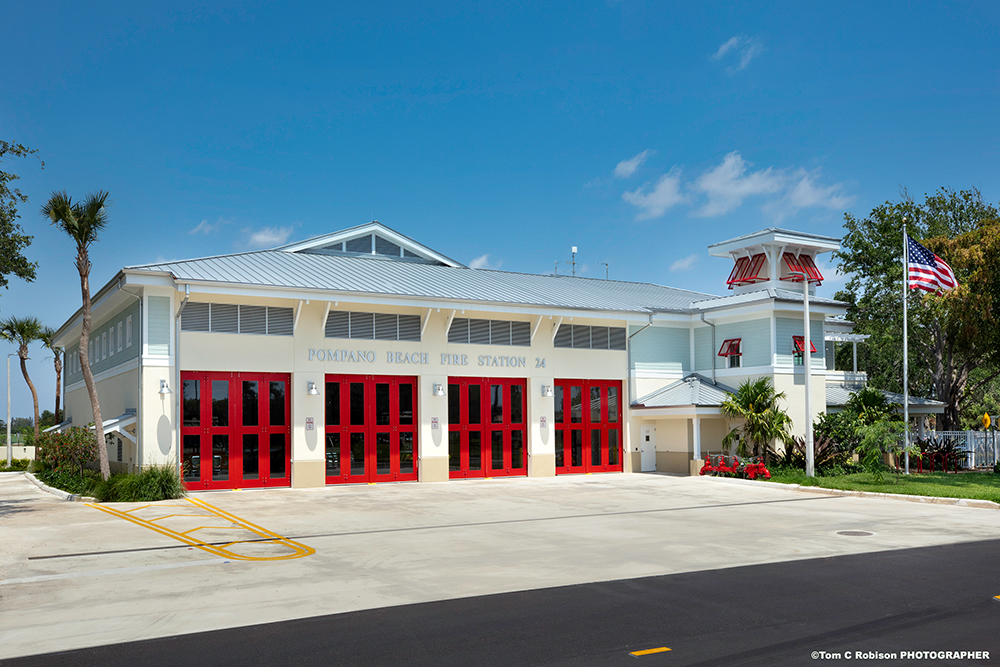 Pompano Beach Fire Rescue Station 24 | 2001 NE 10th St, Pompano Beach, FL 33060, USA | Phone: (954) 786-4510