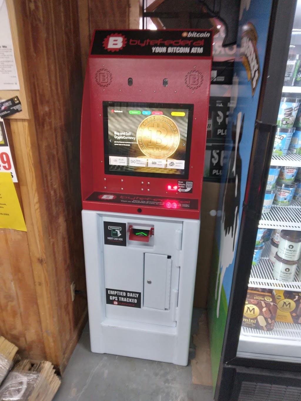 Byte Federal Bitcoin ATM (Fate Grocery) | 101 W Fate Main Pl, Rockwall, TX 75087, USA | Phone: (786) 686-2983