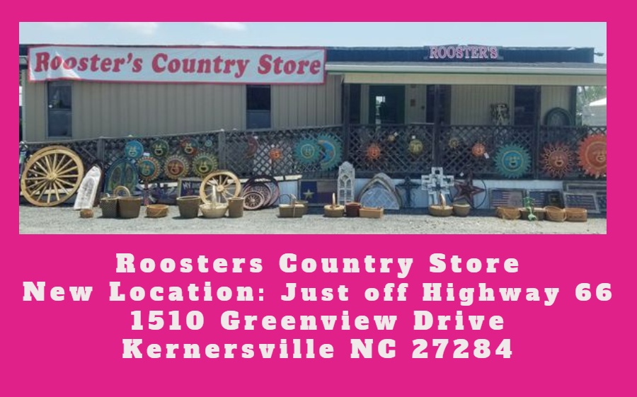 Roosters Country Store | 1515 Yadkinville Rd, Mocksville, NC 27028, USA | Phone: (336) 307-0870