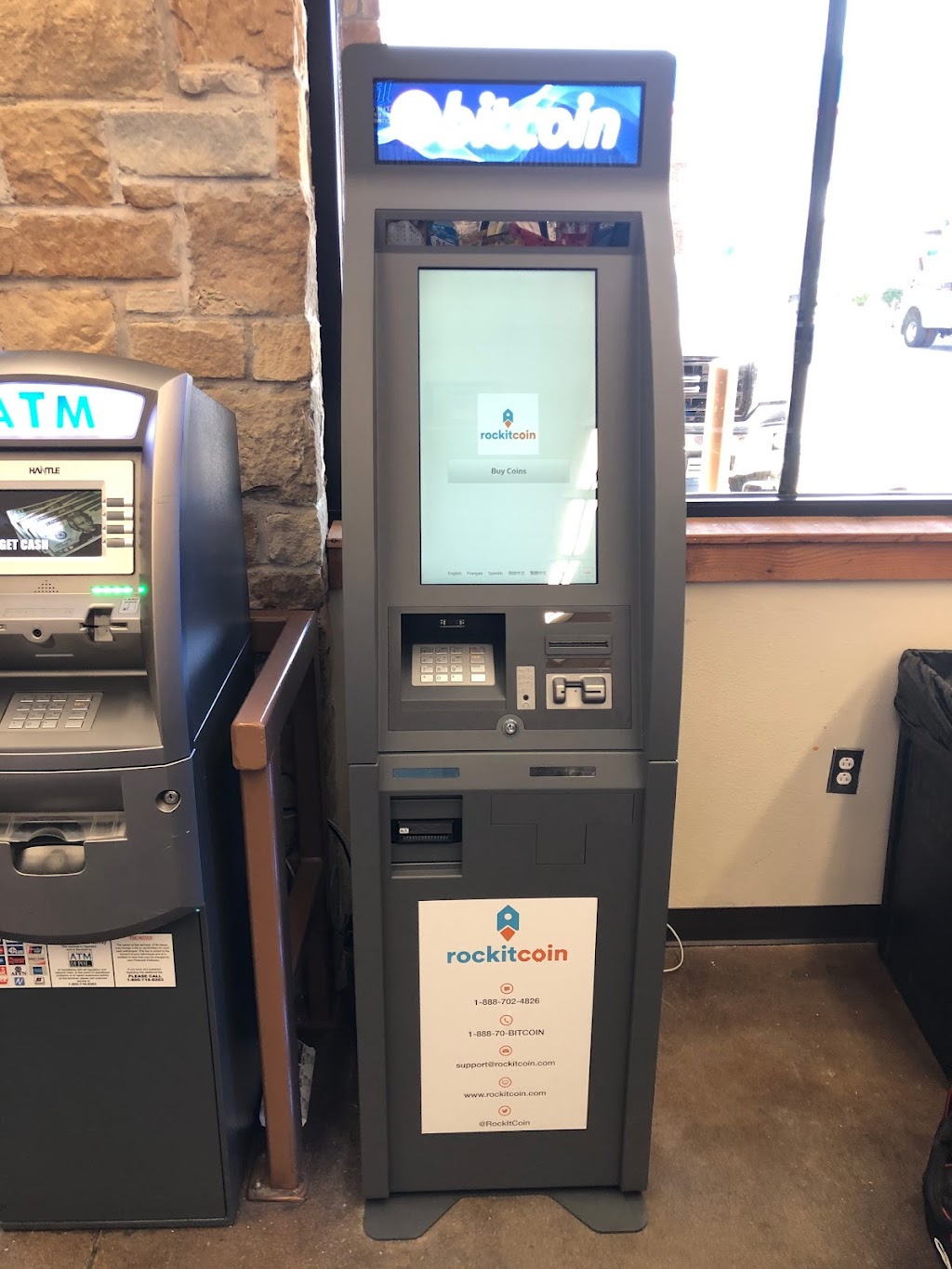 RockItCoin Bitcoin ATM | 1715 Haltom Rd, Haltom City, TX 76117, USA | Phone: (888) 702-4856
