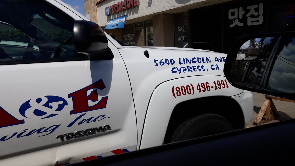 A & E Automotive Repair & Towing | 5640A Lincoln Ave, Cypress, CA 90630, USA | Phone: (714) 484-1982