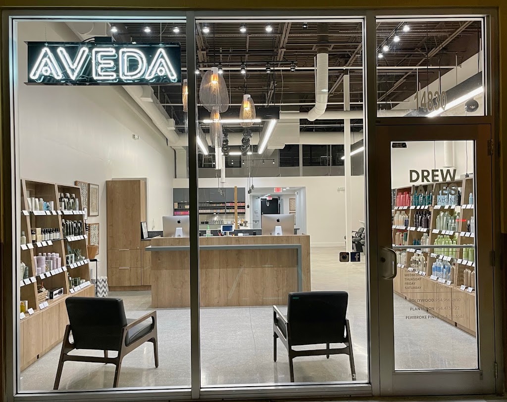 Drew James Aveda Salon Pines | 14830 Pines Blvd, Pembroke Pines, FL 33027, USA | Phone: (954) 391-5587