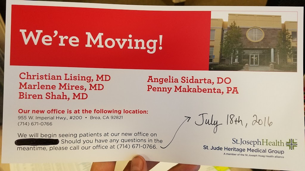 Marlene Elizabeth Mires, MD | 955 W Imperial Hwy Suite 200, Brea, CA 92821, USA | Phone: (714) 449-6900