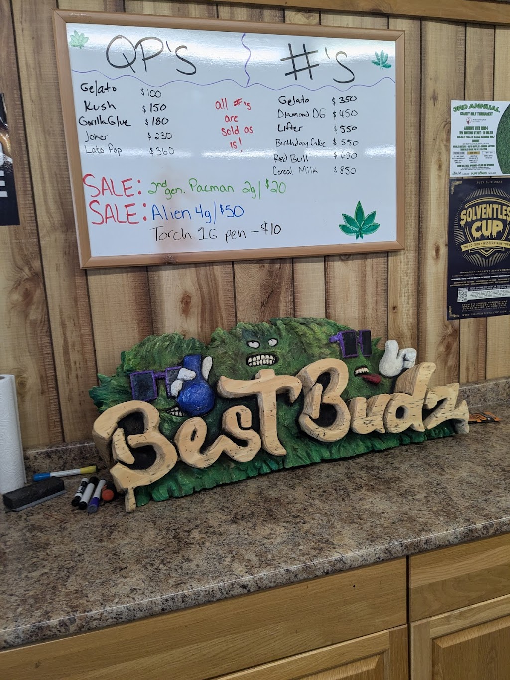 Best Budz Dispensary & Gifts | 338 Center St, Salamanca, NY 14779, USA | Phone: (716) 265-2156