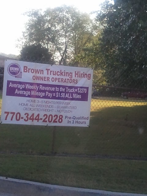 Brown Trucking Company | 6908 Chapman Rd, Lithonia, GA 30058, USA | Phone: (770) 482-6521