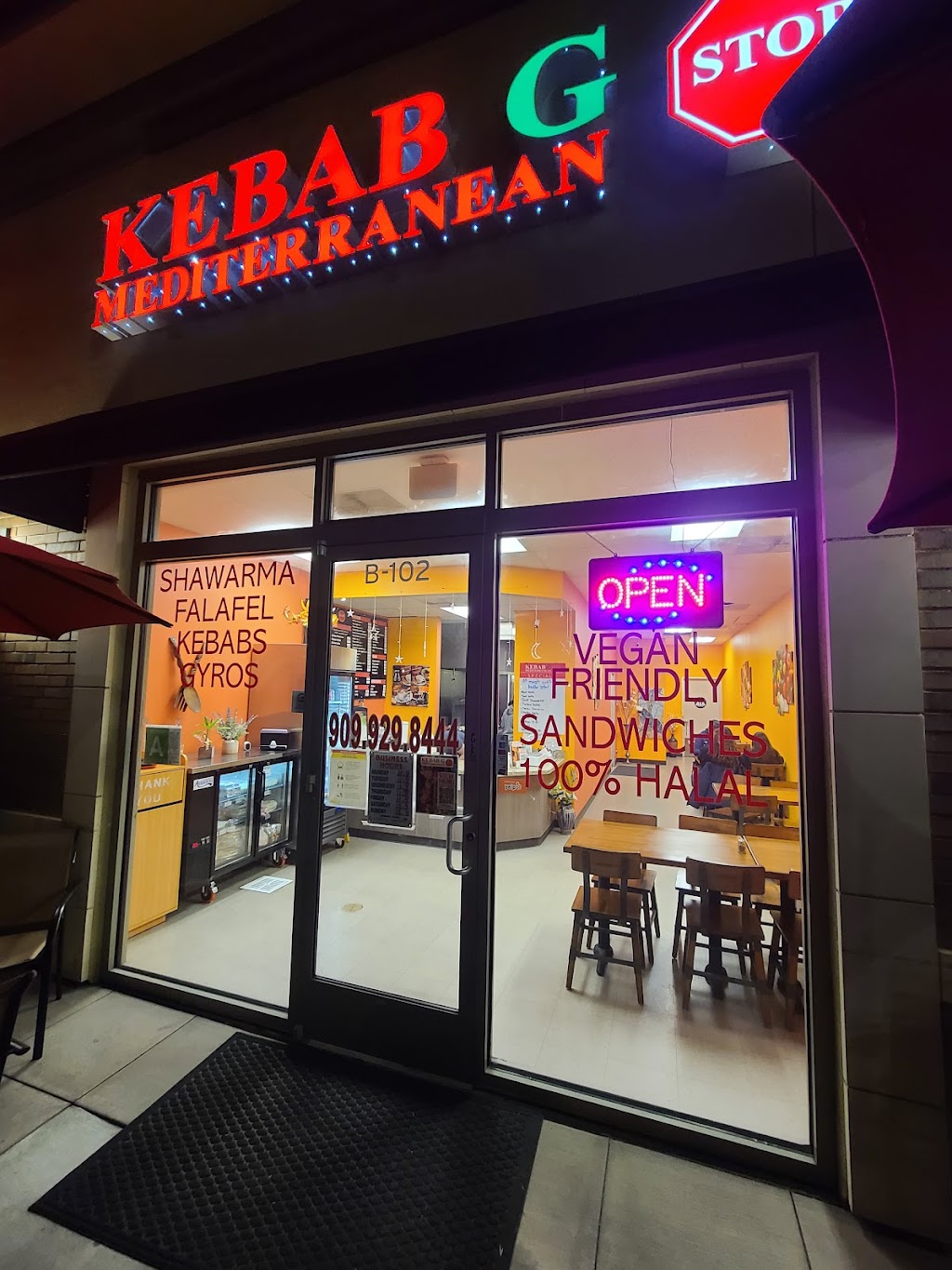 Kebab G Stop | 2855 Foothill Blvd Building B, ste 102, La Verne, CA 91750, USA | Phone: (909) 929-8444