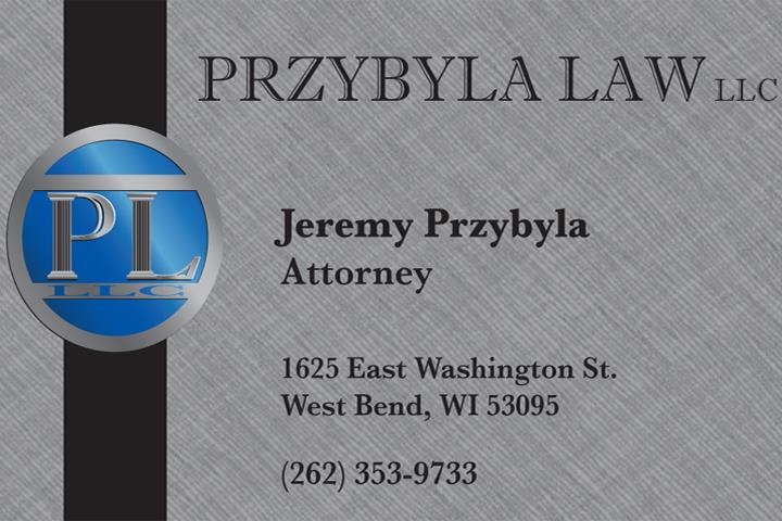 Przybyla Law LLC | 1519 E Washington St Suite B, West Bend, WI 53095 | Phone: (262) 353-9733