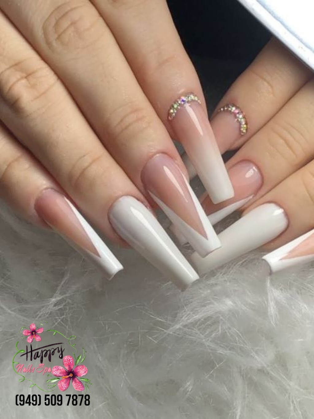 Happy Nails & Spa | 4525 Campus Dr, Irvine, CA 92612, USA | Phone: (949) 509-7878