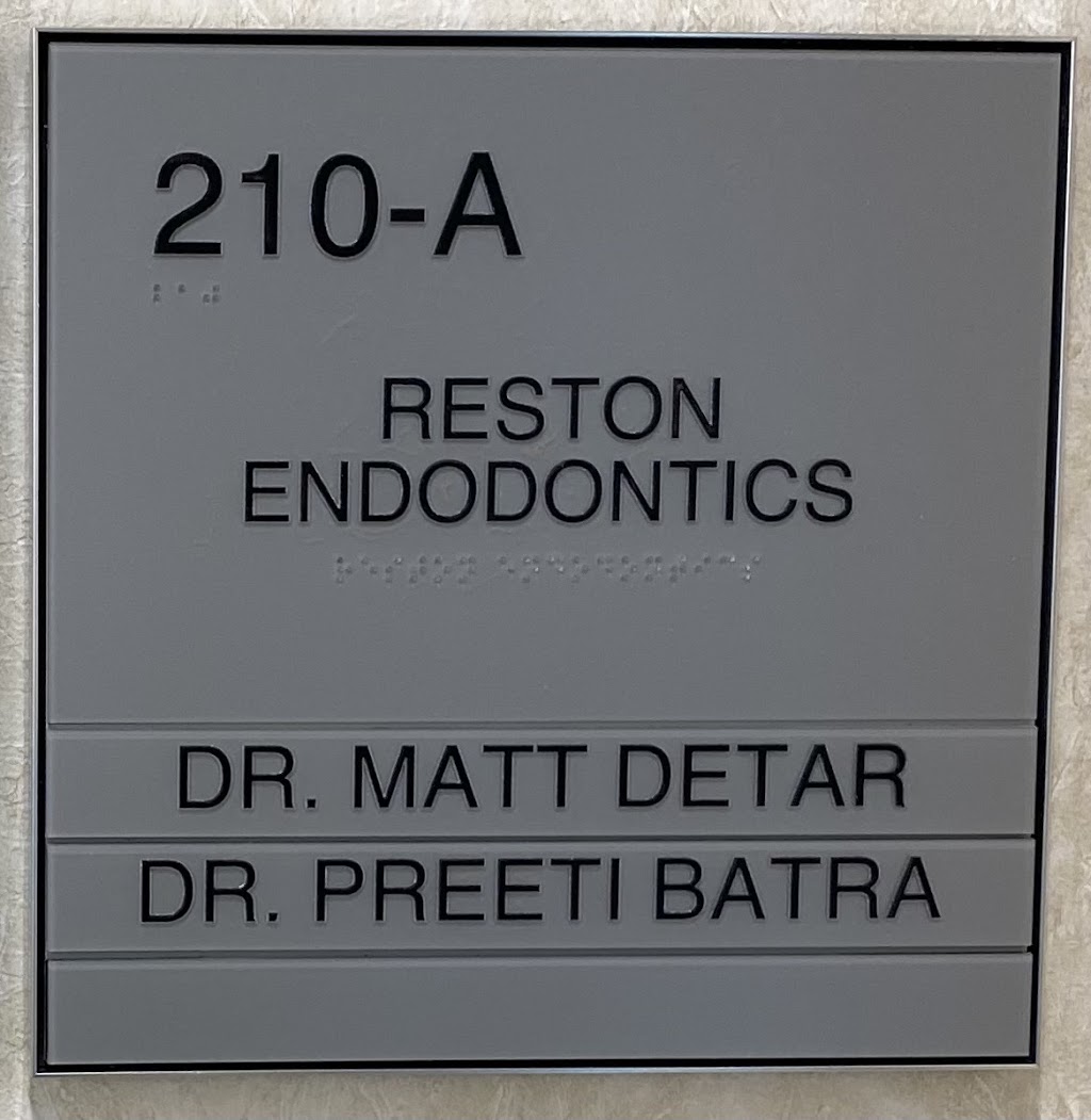 Reston Endodontics | 12359 Sunrise Valley Dr STE 210A, Reston, VA 20191, USA | Phone: (703) 399-2333