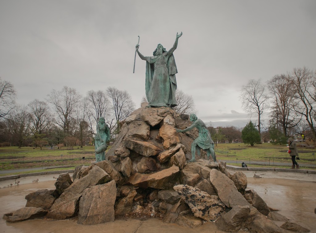 Moses Statue - King Memorial Fountain | Washington Park Rd, Albany, NY 12203, USA | Phone: (518) 434-5699