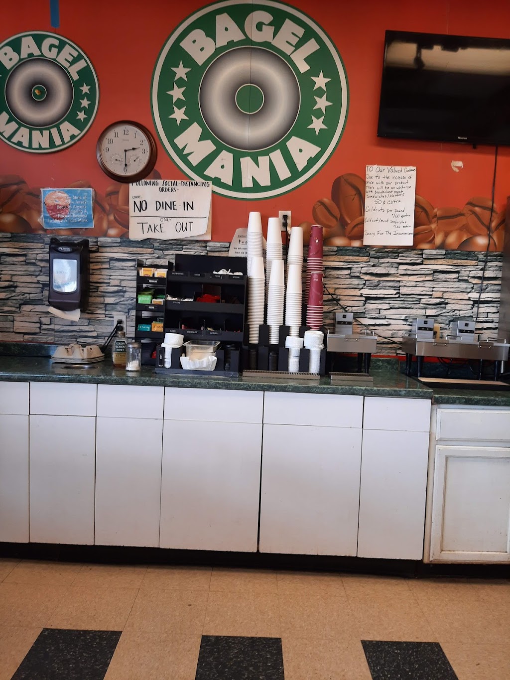 Bagel Mania | 347 Matawan Rd, Matawan, NJ 07747, USA | Phone: (732) 583-7673