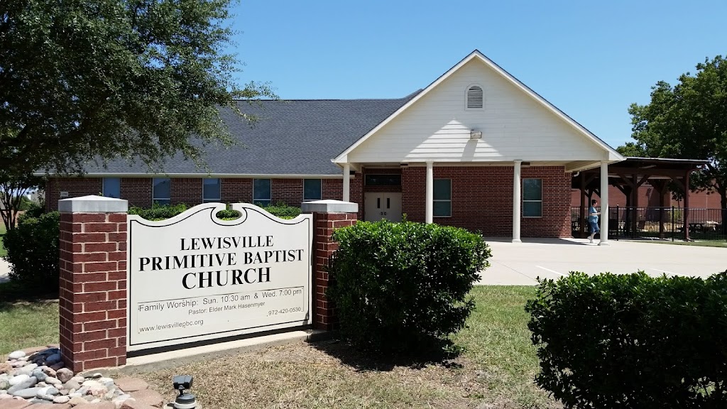 Lewisville Primitive Baptist Church | 1590 Glencairn Ln, Lewisville, TX 75067, USA | Phone: (972) 420-0530