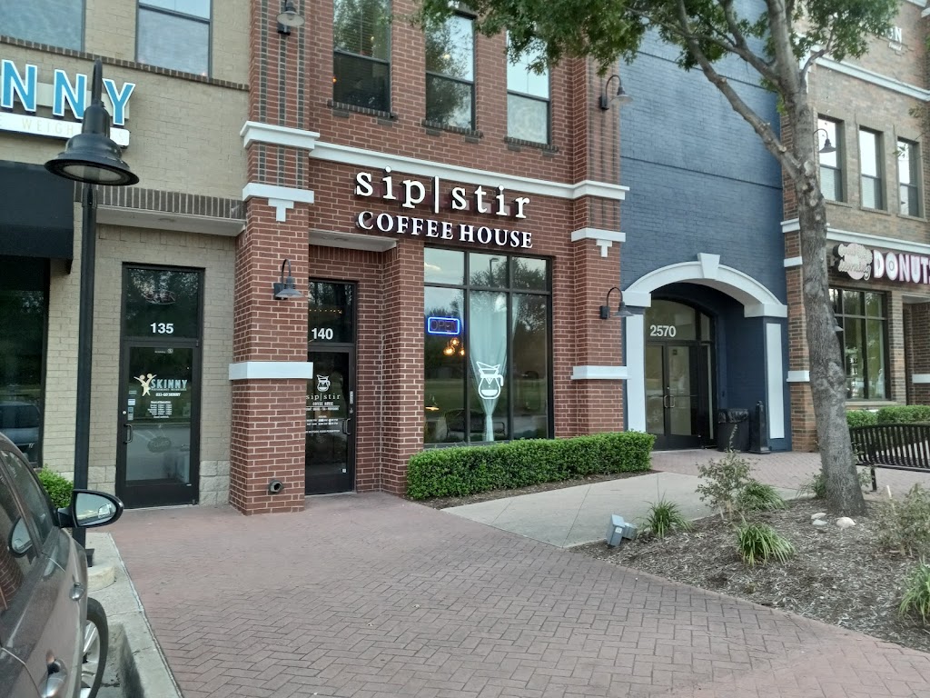 Sip Stir Coffee House | 2570 Justin Rd #140, Highland Village, TX 75077, USA | Phone: (469) 518-1117