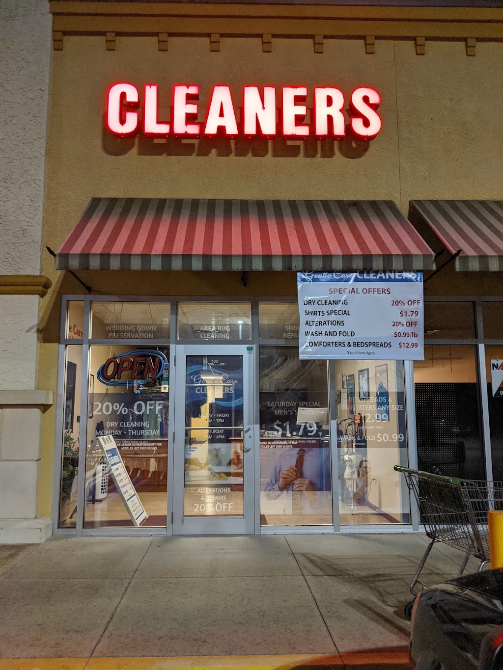 Gentle Care Cleaners | 965 FL-16 #103, St. Augustine, FL 32084, USA | Phone: (904) 824-0032