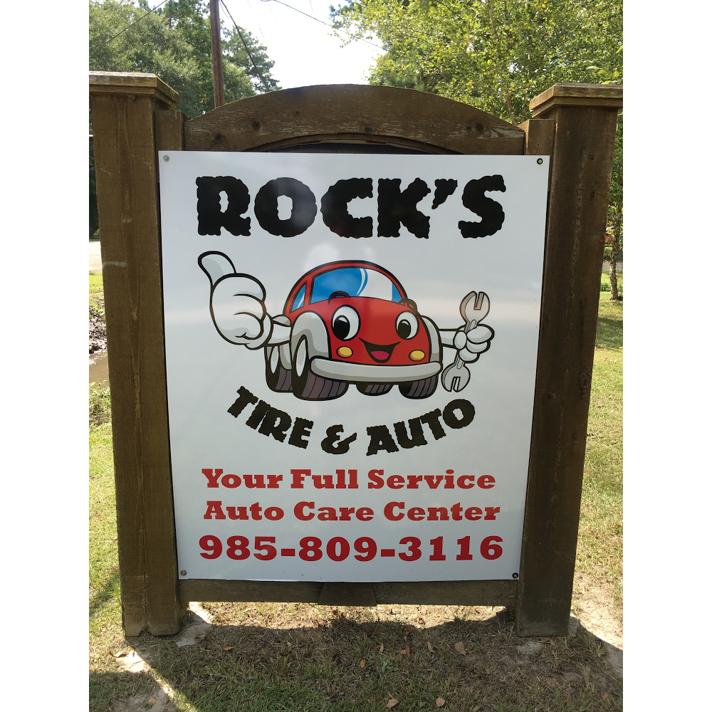 Rocks Tire & Auto | 1990 W 21st Ave, Covington, LA 70433 | Phone: (985) 809-3116