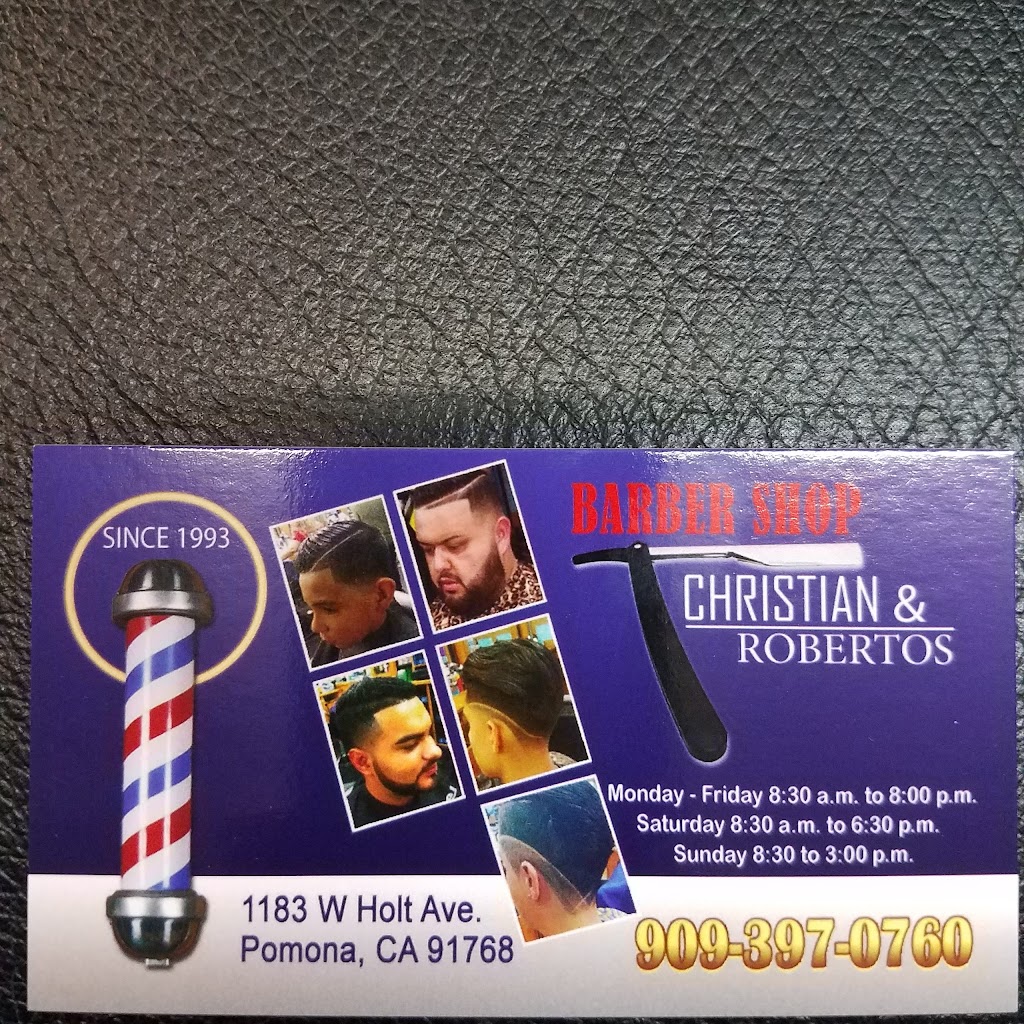 Christian & Robertos Barber | 1183 W Holt Ave, Pomona, CA 91768, USA | Phone: (909) 397-0760