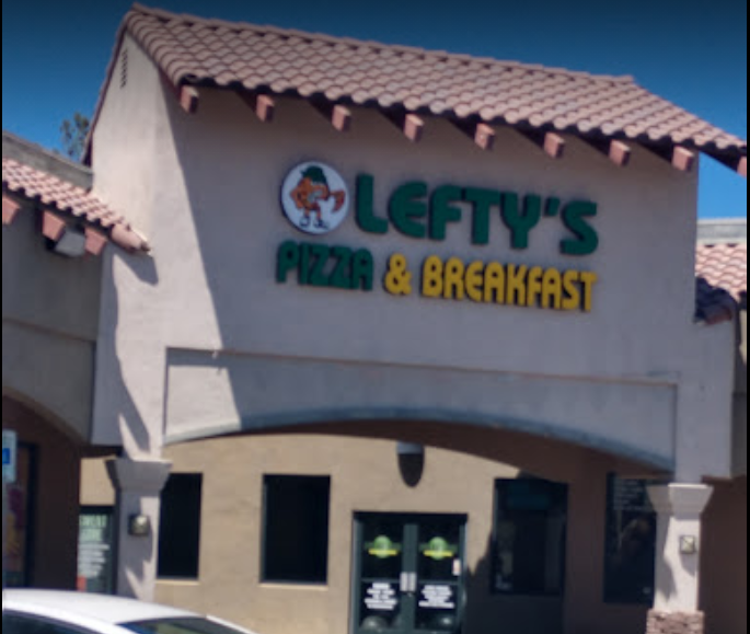 Leftys Pizza & Breakfast | 750 E Pyle Ave, Las Vegas, NV 89183, USA | Phone: (702) 614-8575