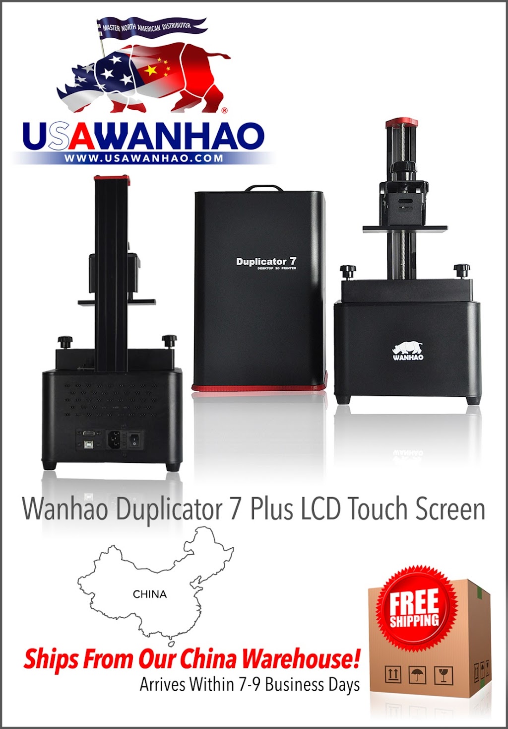 USA Wanhao | 1851 Gunn Hwy, Odessa, FL 33556, USA | Phone: (813) 336-1677