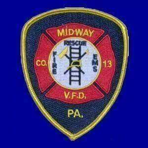 Midway Vol. Fire Dept. Station 13 | 99 St John St, Midway, PA 15060, USA | Phone: (724) 796-3141