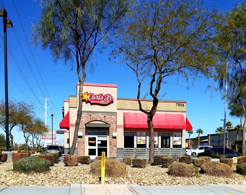 Carls Jr. | 7598 Vegas Dr, Las Vegas, NV 89128, USA | Phone: (702) 228-2114