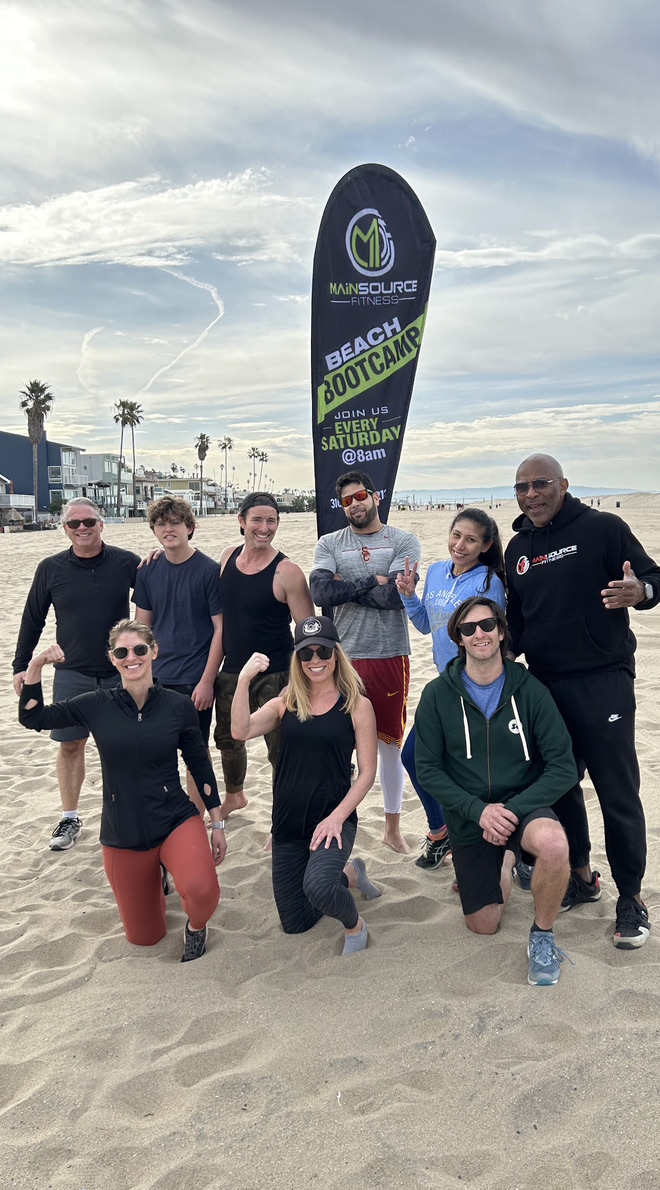 Mainsource Fitness Beach Bootcamp | 6900 Trolleyway S, Playa Del Rey, CA 90293, USA | Phone: (310) 750-3212