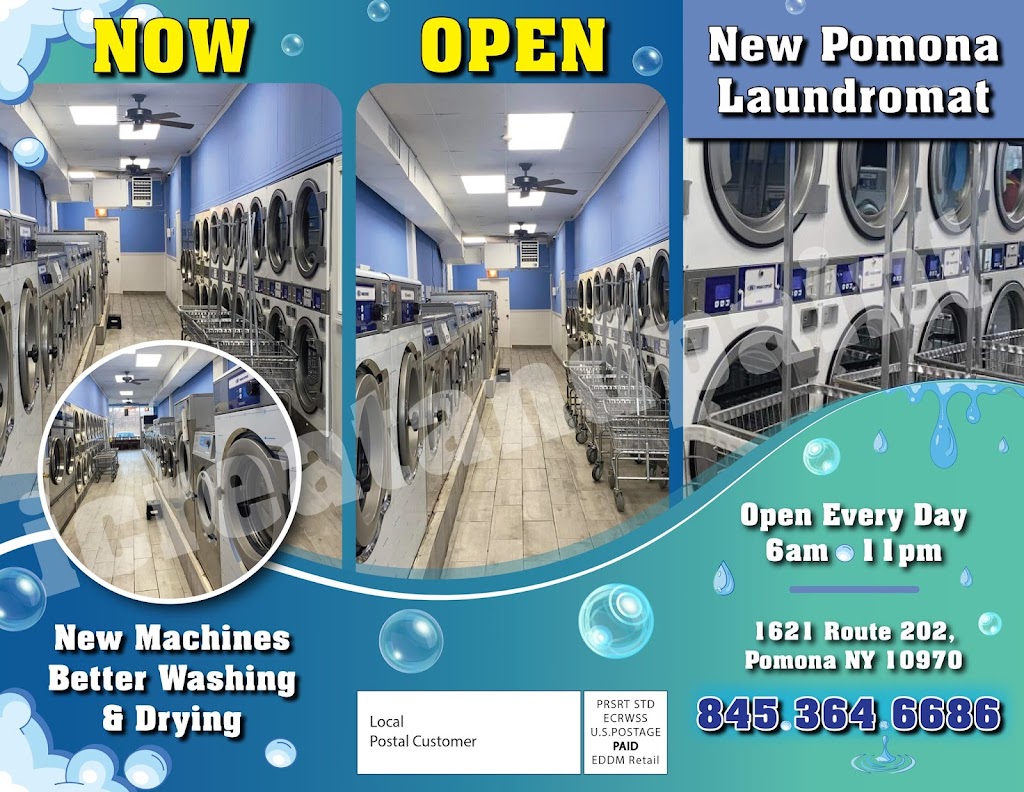 New Pomona Laundromat | 1621 US-202, Pomona, NY 10970, USA | Phone: (845) 364-6686