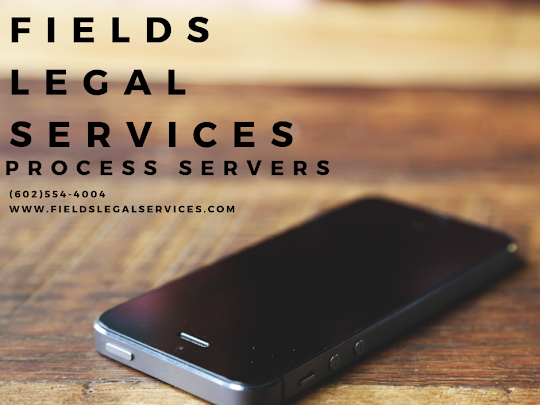 Fields Legal Services- Process Servers | 21735 W Cocopah St, Buckeye, AZ 85326, USA | Phone: (602) 835-9493
