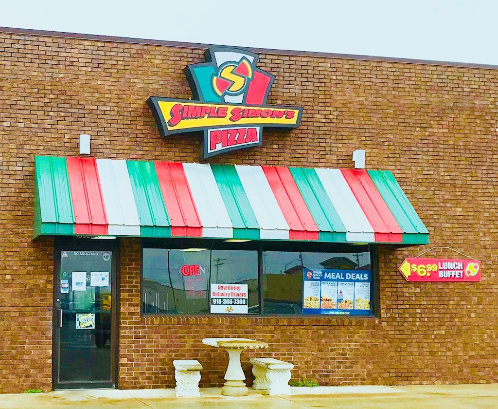 Simple Simons Pizza | 15020 S Memorial Dr, Bixby, OK 74008, USA | Phone: (918) 366-7300