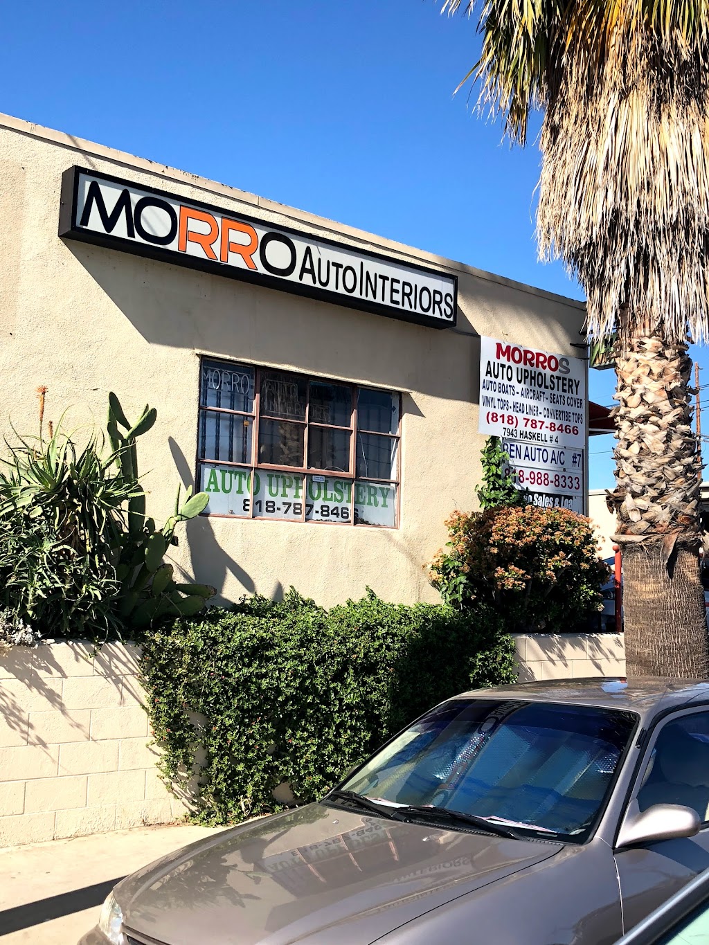 Morros Auto Interiors | 7943 Haskell Ave # 4, Van Nuys, CA 91406, USA | Phone: (818) 787-8466